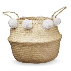 Cam Cam Copenhagen Belly Basket - White