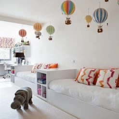 Authentic Models Hot Air Balloon - Rainbow (Various Sizes)