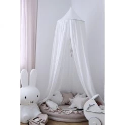 Cotton & Sweets Linen Junior Nest - Powder Pink