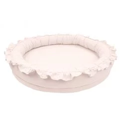 Cotton & Sweets Linen Junior Nest - Powder Pink