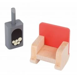 Wooden Toys Moulin Roty Le Grande Famille Doll House With Furniture 17 Wooden Toys Moulin Roty Le Grande Famille Doll House With Furniture