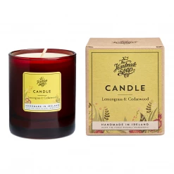 The Handmade Soap Company Soy Wax Candle - Lemongrass & Cedarwood