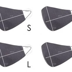 Josh & Jenna Reusable & Washable Linen Face Masks Clothing & Accessories