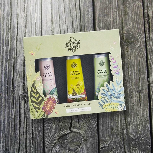The Handmade Soap Company Hand Cream Trio Gift Set Natural Skincare 4 The Handmade Soap Company Hand Cream Trio Gift Set Natural Skincare