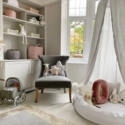 Cotton & Sweets Linen Junior Nest - White