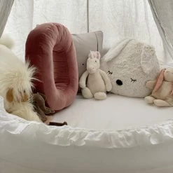 Cotton & Sweets Linen Junior Nest - White 11 Cotton & Sweets Linen Junior Nest - White