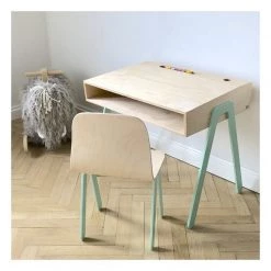 In2Wood Kids Chair - Mint Kids Tables & Chairs