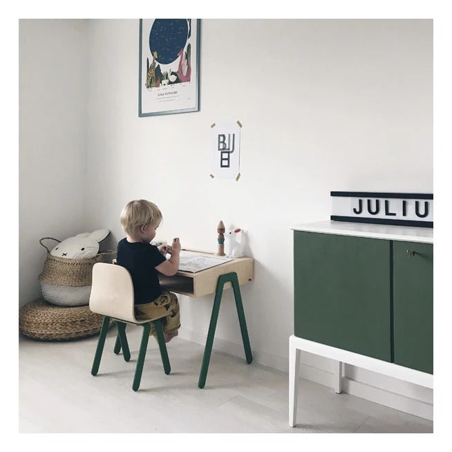 In2Wood Kids Chair - Green Kids Tables & Chairs 6 In2Wood Kids Chair - Green Kids Tables & Chairs