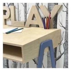 In2Wood Kids Desk - Blue Kids Desks & Stools