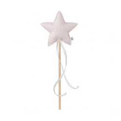 COTTON & SWEETS Linen Magic Wand - Powder Pink Gifts For Kids 3 Years +