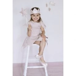 COTTON & SWEETS Linen Magic Wand - Powder Pink Gifts For Kids 3 Years +