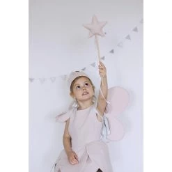 COTTON & SWEETS Linen Magic Wand - Powder Pink Gifts For Kids 3 Years +