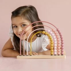 Little Dutch Rainbow Abacus - Pink Decorative Items