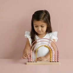 Little Dutch Rainbow Abacus - Pink Decorative Items
