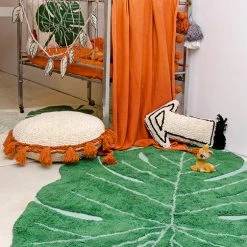 Lorena Canals Machine Washable Rug - Monstera Leaf
