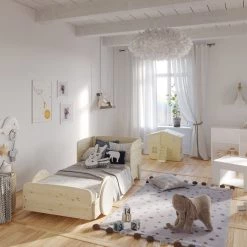 NEW ARRIVALS Mathy By Bols Discovery Childs Single Bed - Colour Lacquer (20+ Colours)