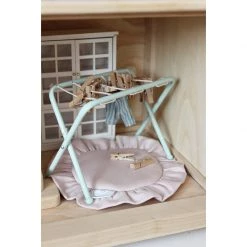 COTTON & SWEETS Mini Doll House Playmat With Ruffles - Powder Pink 11 COTTON & SWEETS Mini Doll House Playmat With Ruffles - Powder Pink