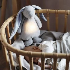 Soft Toys Moonie Humming Rabbit Sleep Aid - Sky