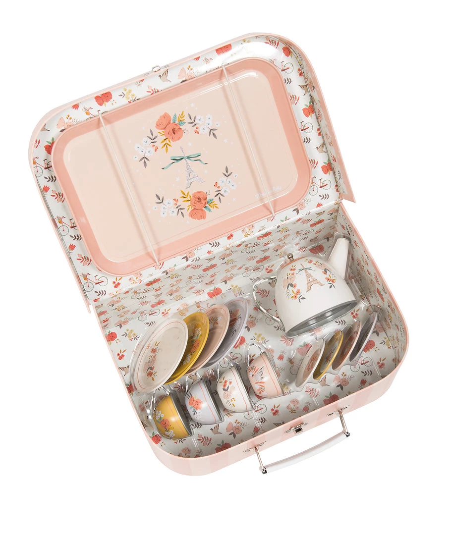 Kitchen & Shop Play Moulin Roty Les Parisiennes 14 Piece Tea Set 6 Kitchen & Shop Play Moulin Roty Les Parisiennes 14 Piece Tea Set