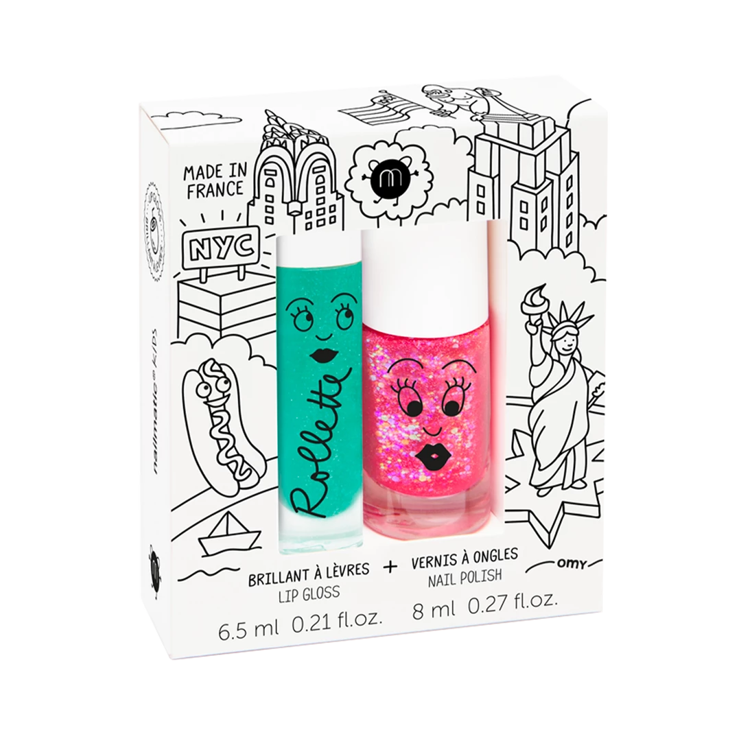 Nailmatic Kids Duo New York - Kitty | Coco Gifts For Kids 3 Years + 3 Nailmatic Kids Duo New York - Kitty | Coco Gifts For Kids 3 Years +