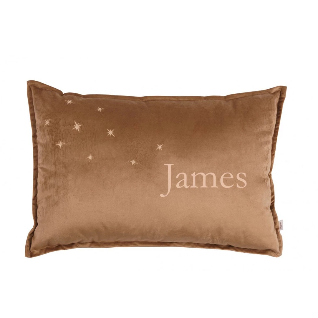 MALOMI KIDS NEW ARRIVALS Personalised Luxury Velvet Cushion - Bronze 3 MALOMI KIDS NEW ARRIVALS Personalised Luxury Velvet Cushion - Bronze
