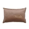 MALOMI KIDS NEW ARRIVALS Personalised Luxury Velvet Cushion - Latte