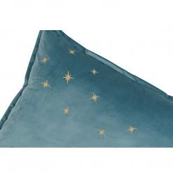 MALOMI KIDS Personalised Luxury Velvet Cushion - Teal NEW ARRIVALS