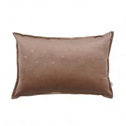 MALOMI KIDS NEW ARRIVALS Personalised Luxury Velvet Cushion - Latte