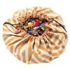 Play & Go Toy Storage Bag - Stripes Mustard Play & Go Storage Bags