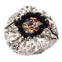 Play & Go Toy Storage Bag - OMY Paris Colour Bag