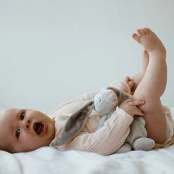 Soft Toys Moonie Sensory Cuddle Bunny - Silver