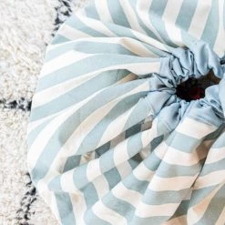 Play & Go Storage Bags Play & Go Toy Storage Bag - Stripes Green