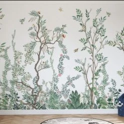 Photowall Kids Custom Wall Mural - Woodland Birds